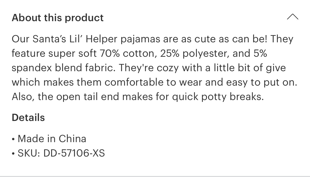 Holiday Santa’s Little Helper - Dog Christmas Pajamas